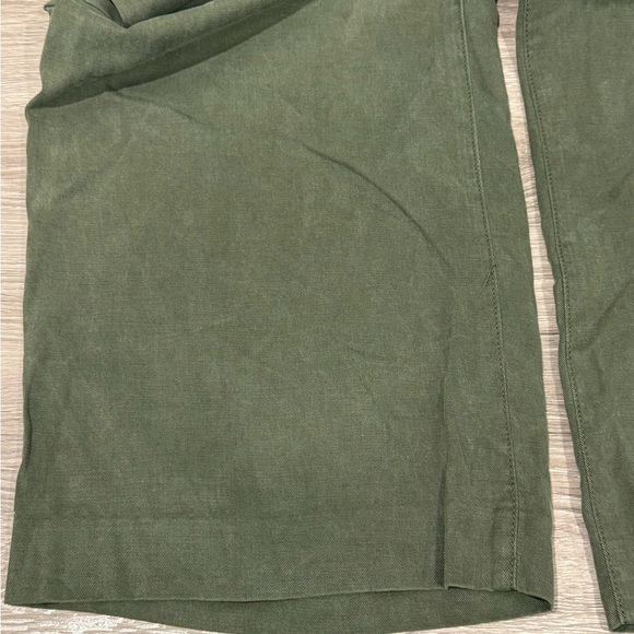 Chaps Olive Green Wide Leg Pants Size 8 - Picture 13 of 16